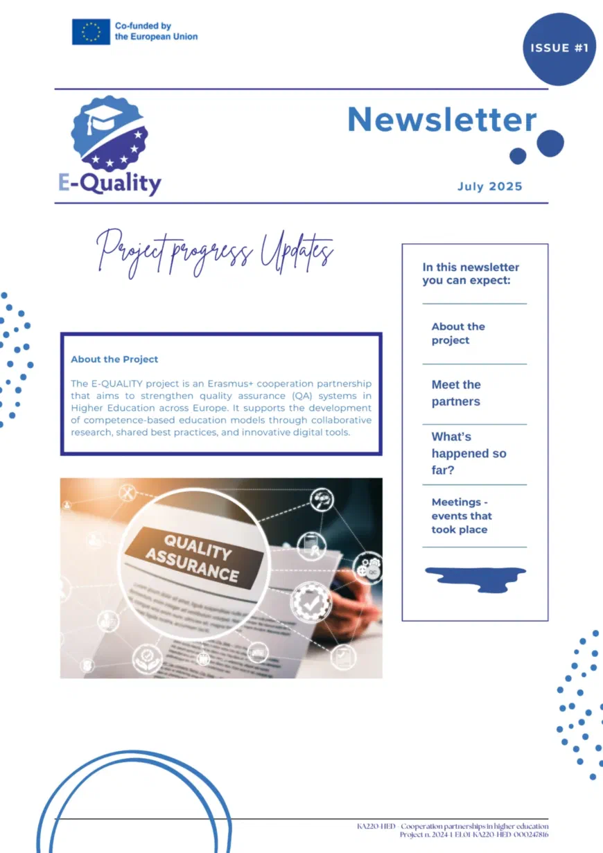 1st Newsletter