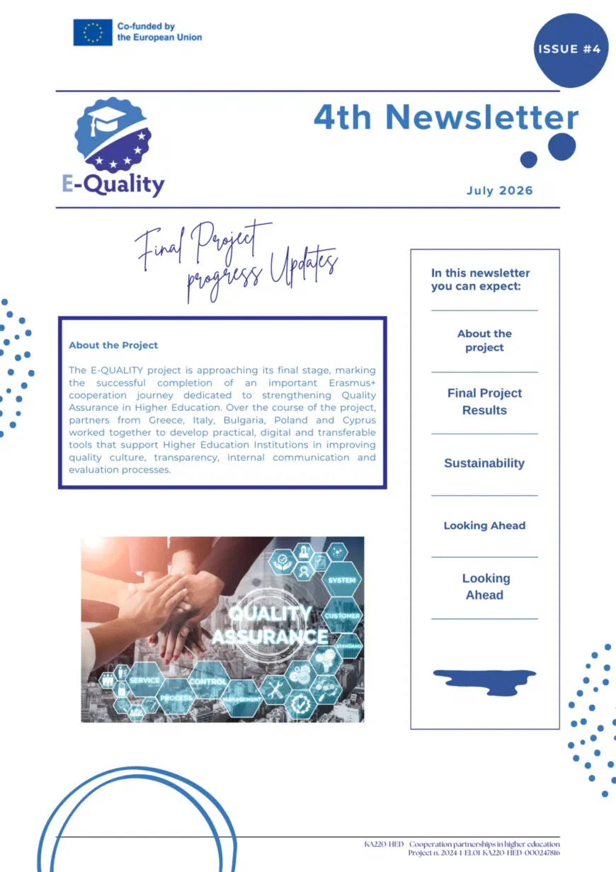 4th Newsletter